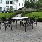 Patio en pavé-uni