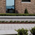 Installation pavé-uni commercial